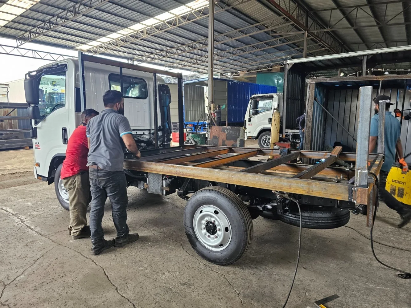 PTM truck body fabrication work