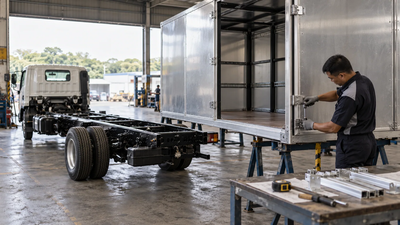 Body Builder commercial vehicle support