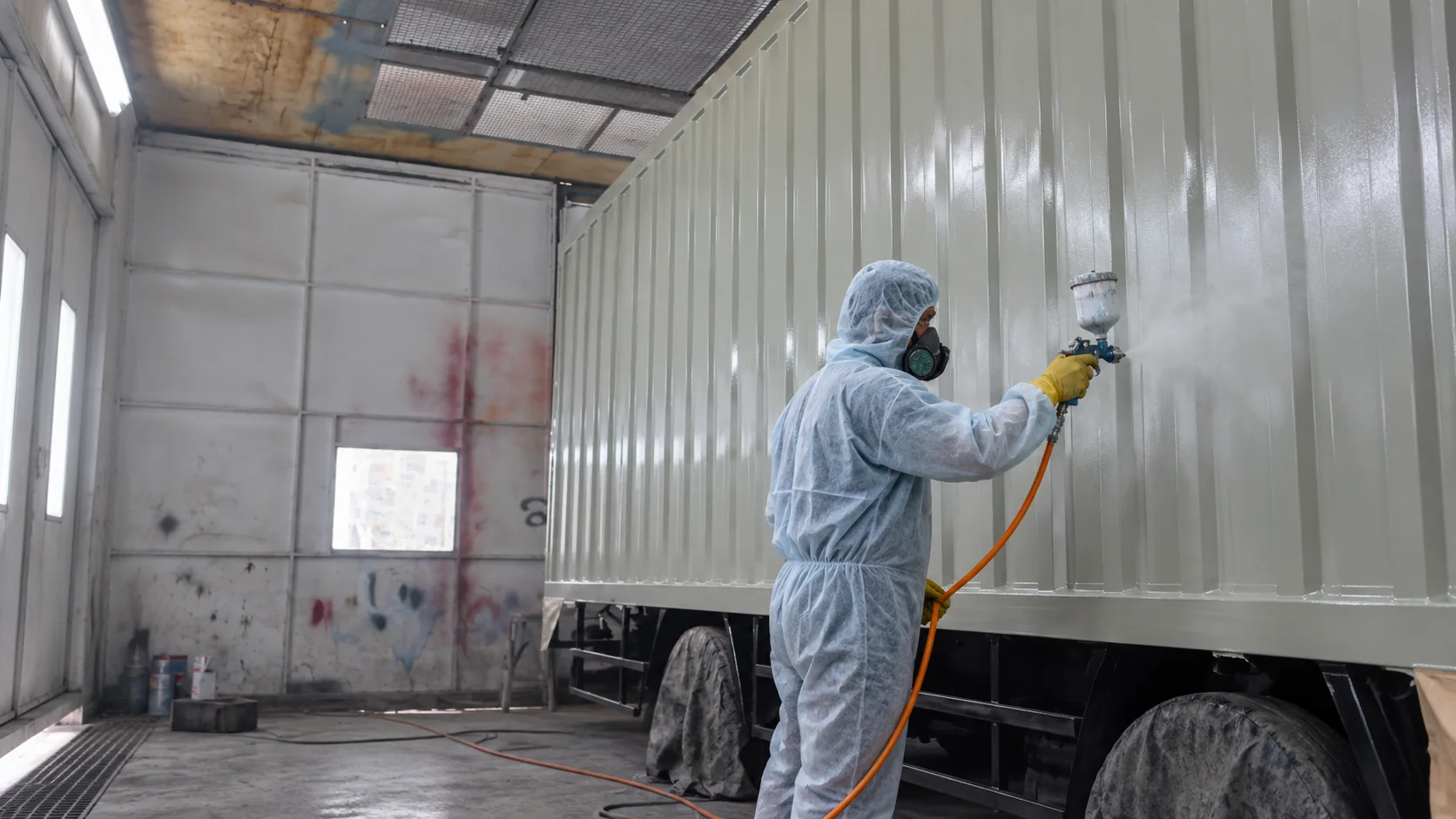 Body & paint commercial vehicle support