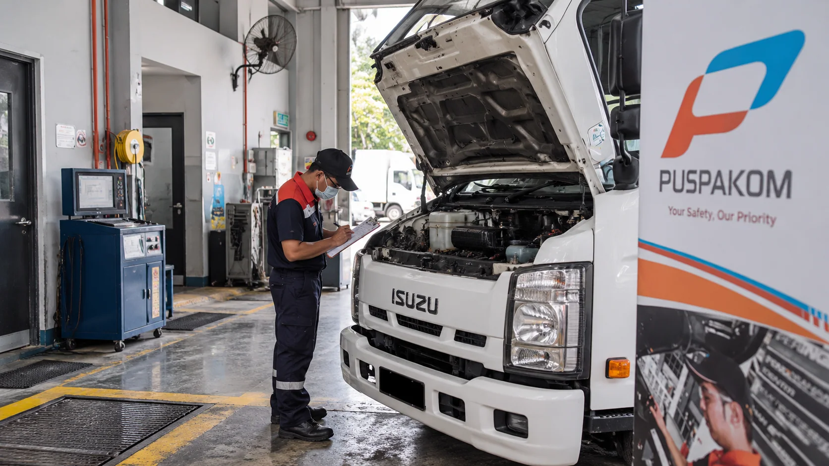 Puspakom commercial vehicle support